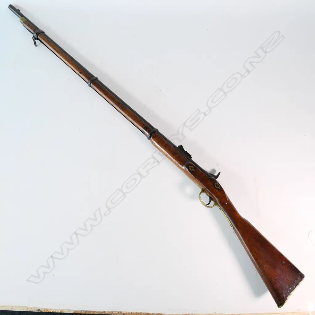 Enfield muzzle loading three-band Tower 1854.577 calibre rifle , Image 1++