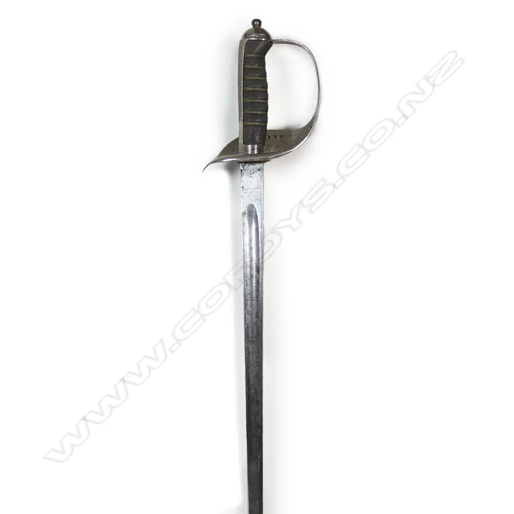 A Victorian 1821 pattern heavy officer's sword, Image 1++