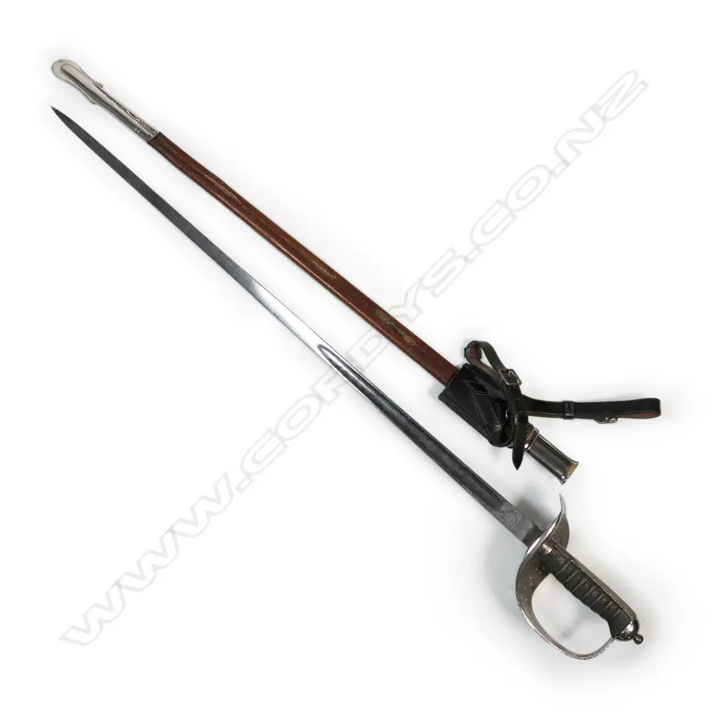 A Victorian 1821 pattern heavy officer's sword, Image 1++