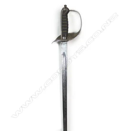 A Victorian 1821 pattern heavy officer's sword,