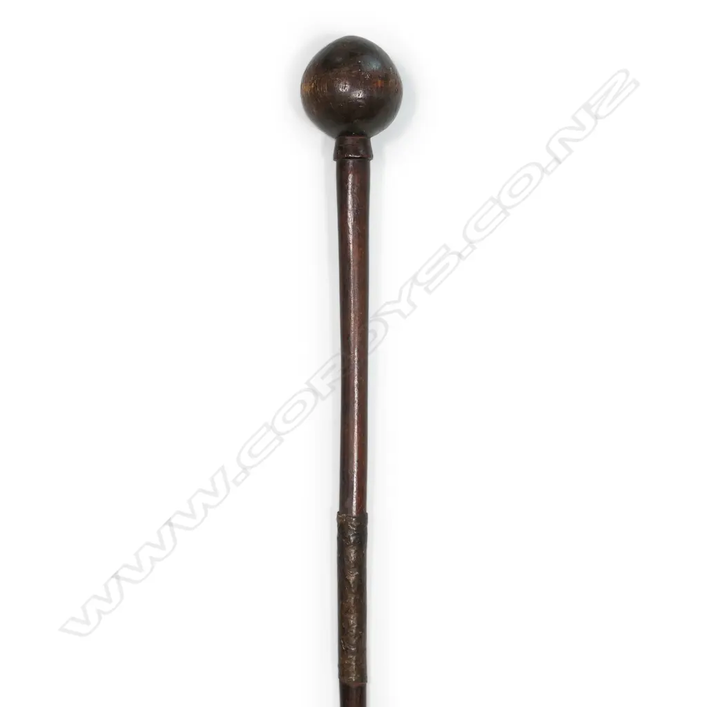 19thC Zulu tribal Knobkerrie, Image 1++