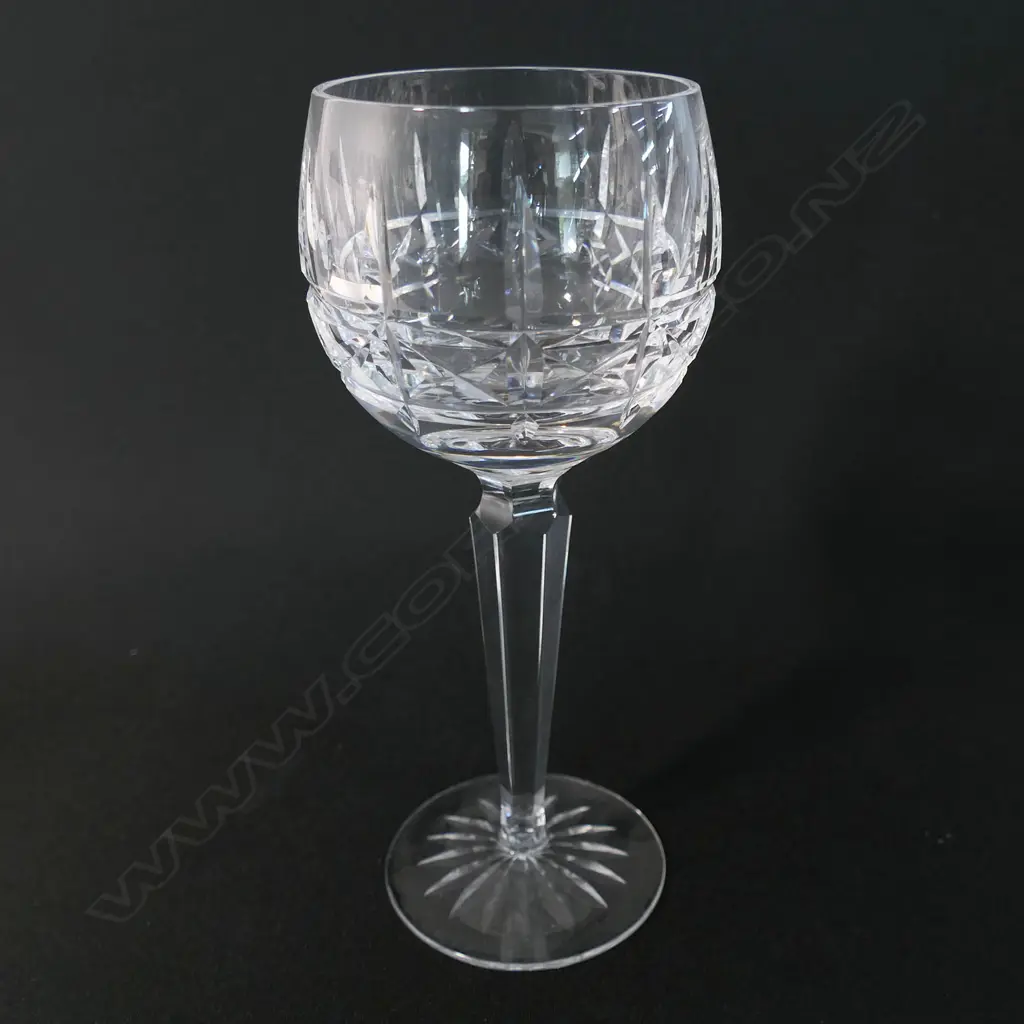 A set of twelve Waterford Hock glasses, Image 1++