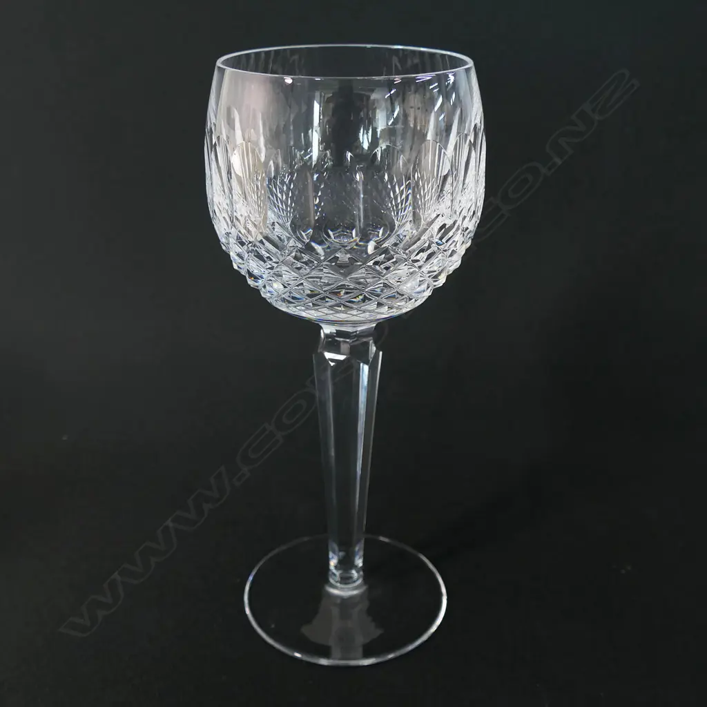 A set of six Waterford hock glasses, Image 1++