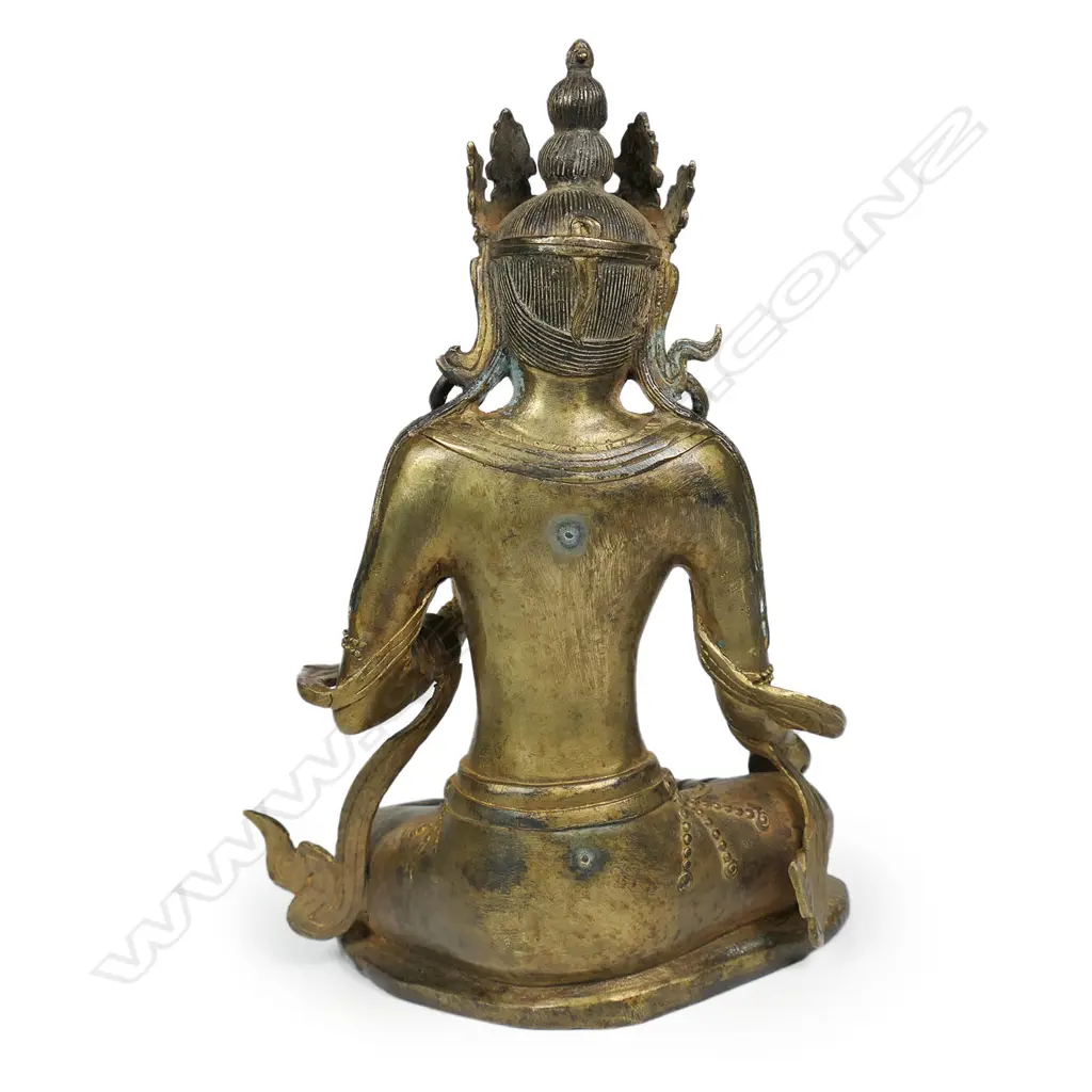A gilt-bronze figure of Bodhisattva, Image 1++