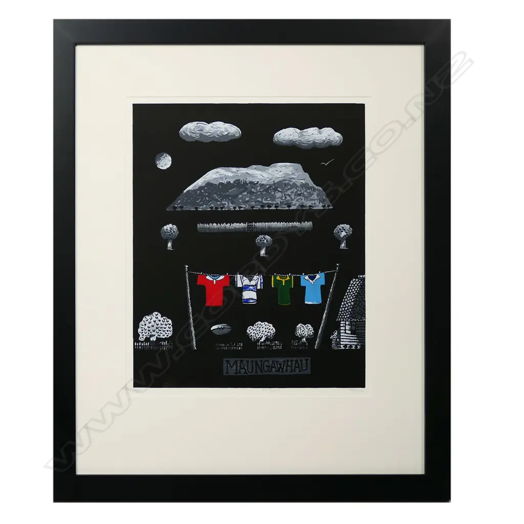 Alan Taylor (NZ 1933-2016) 'Mt Eden' (Maungawhau), Image 1++