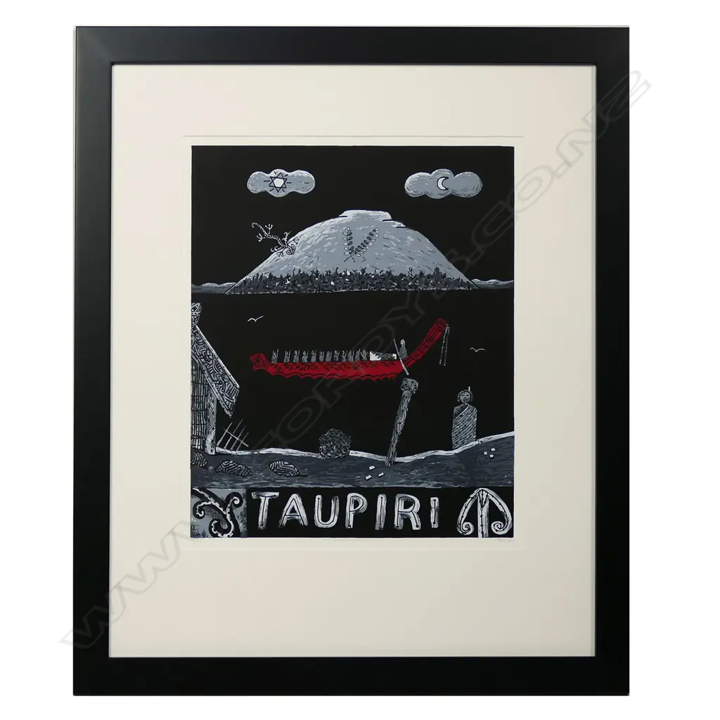 Alan Taylor (NZ 1933-2016) 'Te Atairangikaahu' (Taupiri), Image 1++