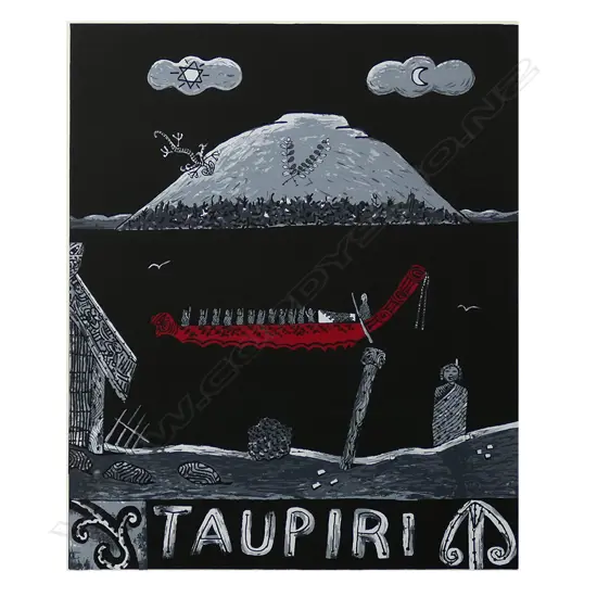 Alan Taylor (NZ 1933-2016) 'Te Atairangikaahu' (Taupiri),