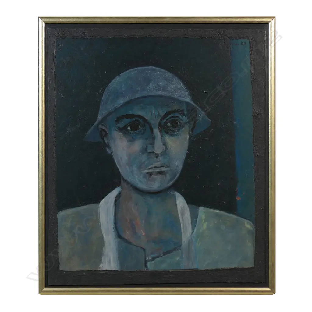 Roy Dalgarno (1910-2001) 'Miner's Head study 2', Image 1++