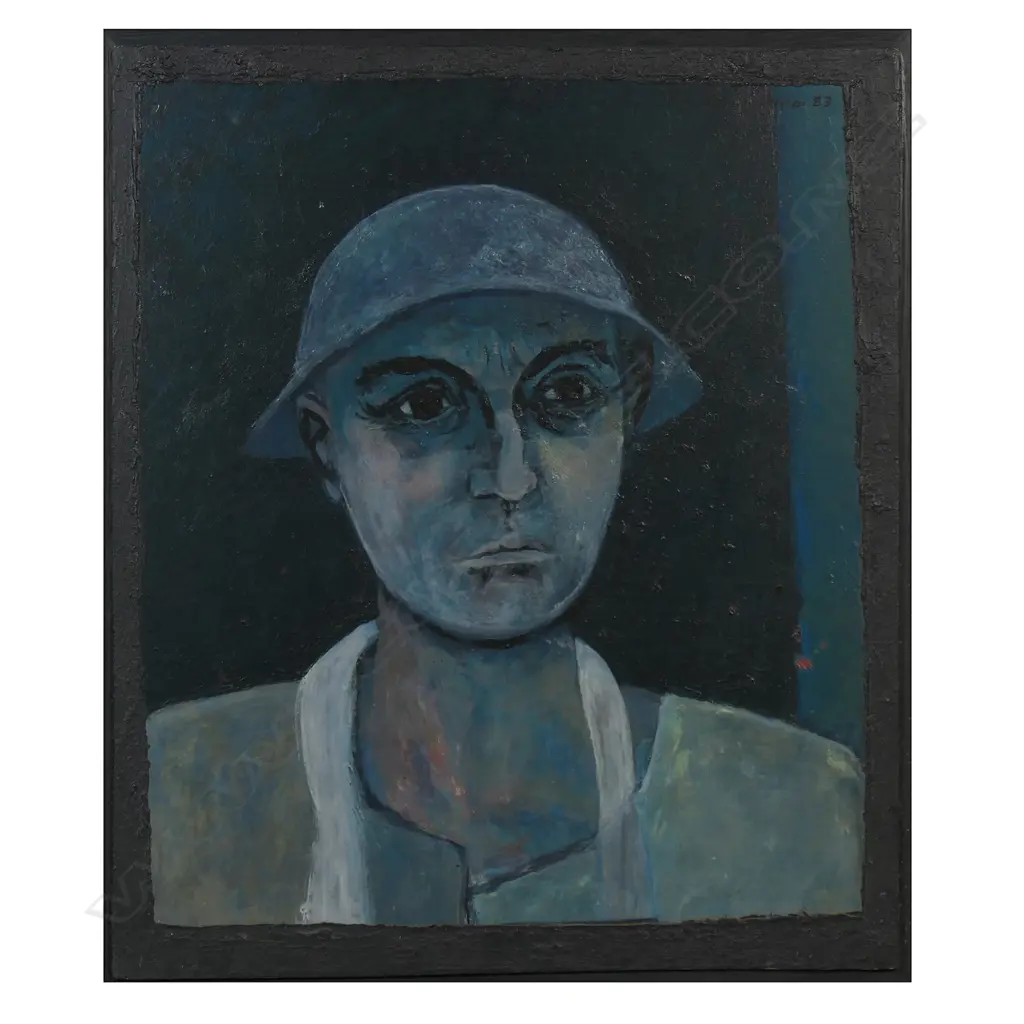 Roy Dalgarno (1910-2001) 'Miner's Head study 2', Image 1++