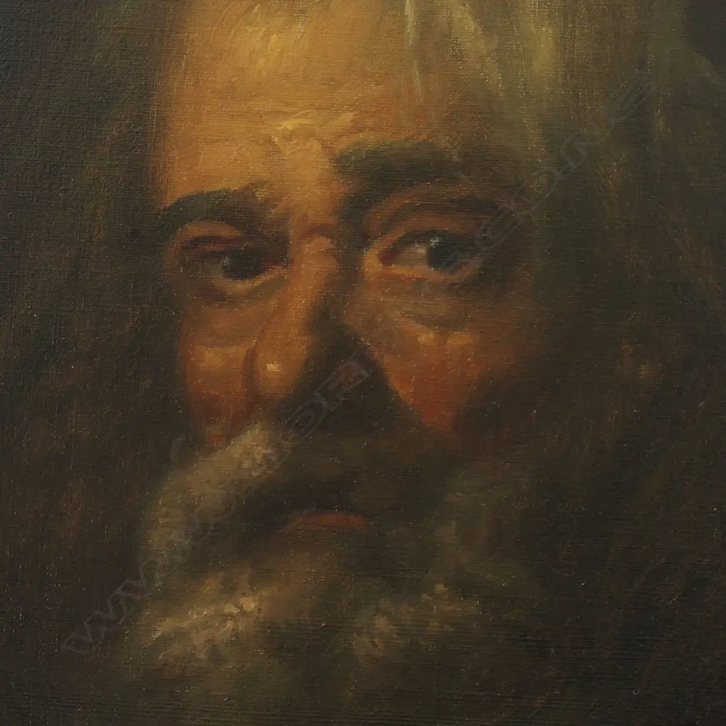 Attributed Leonard Hampton Booth (1883-1960) 'Portrait of Bearded Man', Image 1++