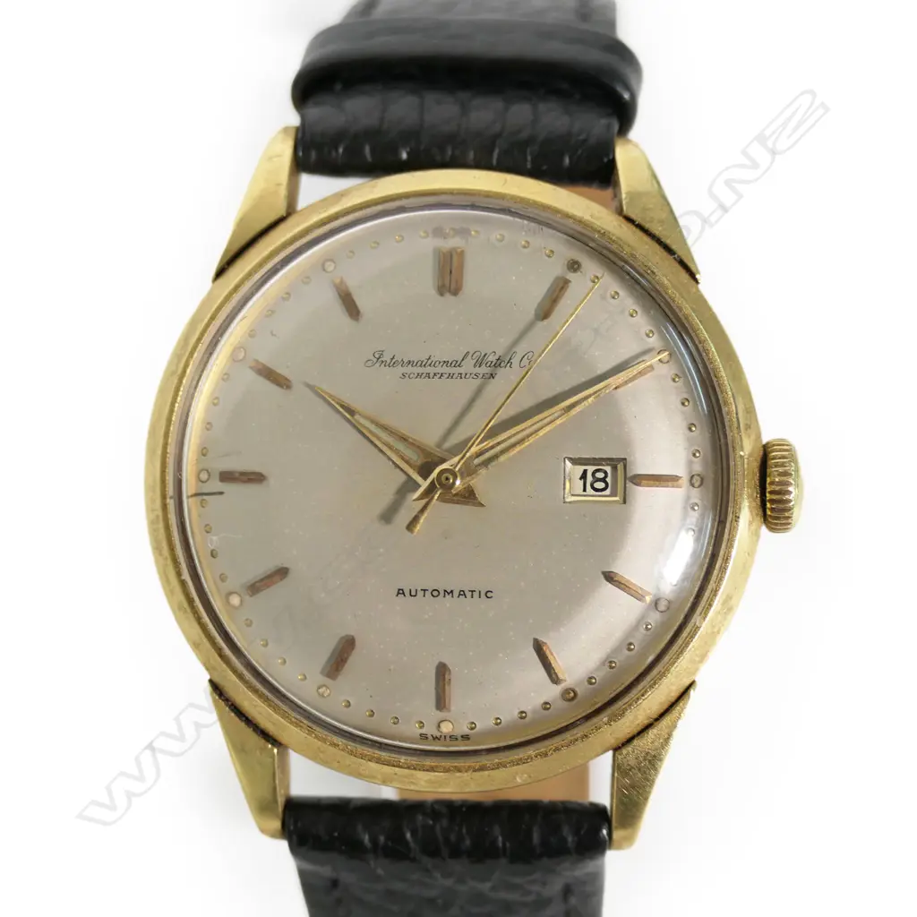 A c.1960's 18ct yellow gold International Watch Co. wristwatch, Image 1++