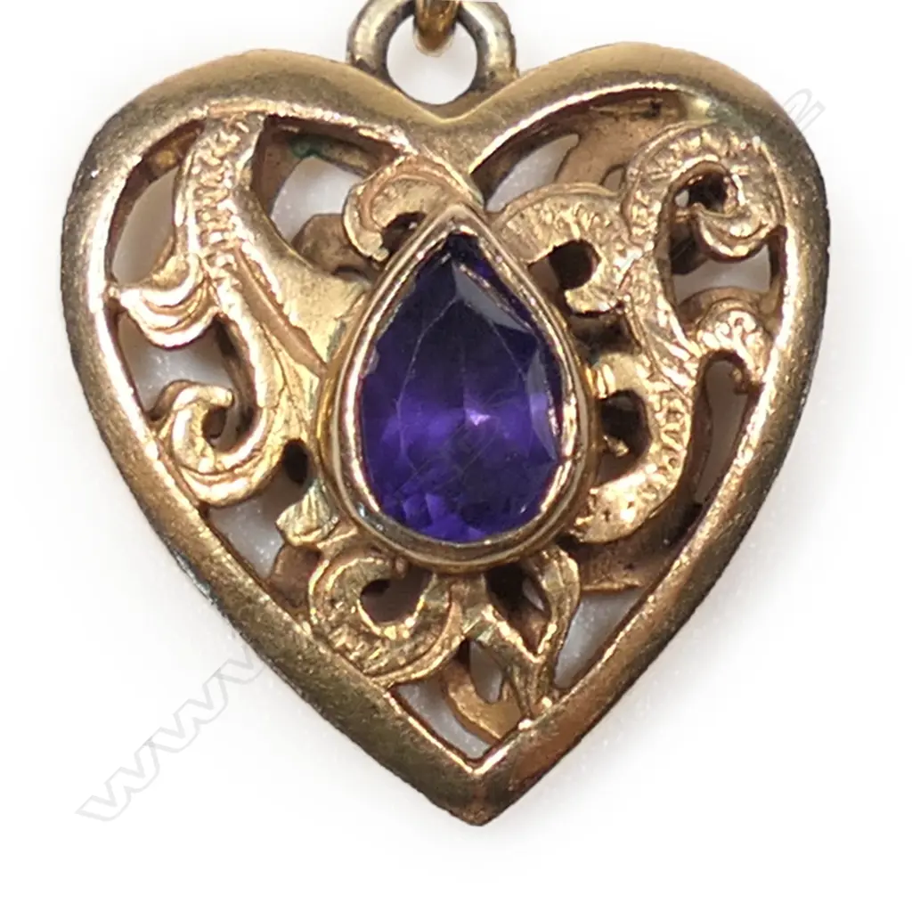 A 9ct gold fob chain, Image 1++