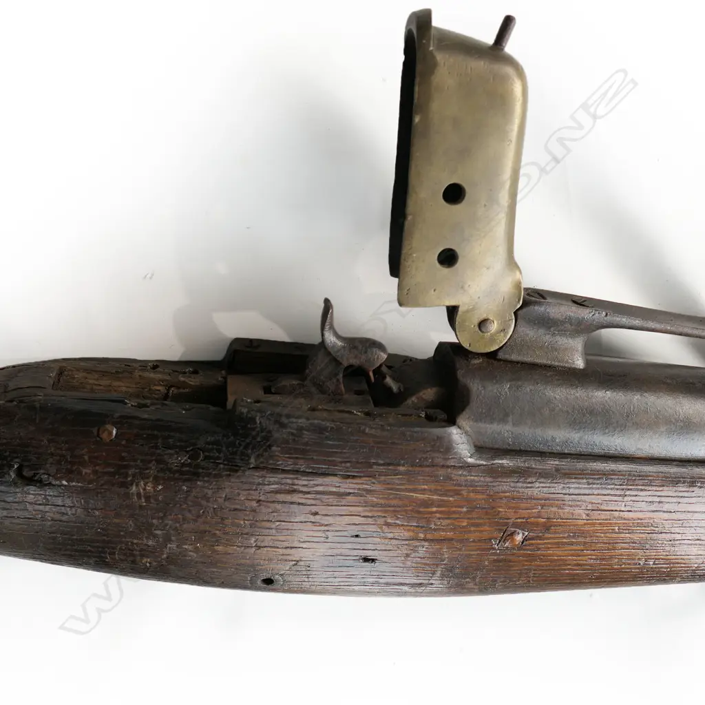 A rare 19thC 1851 William Greener whaling harpoon bow gun, Image 1++