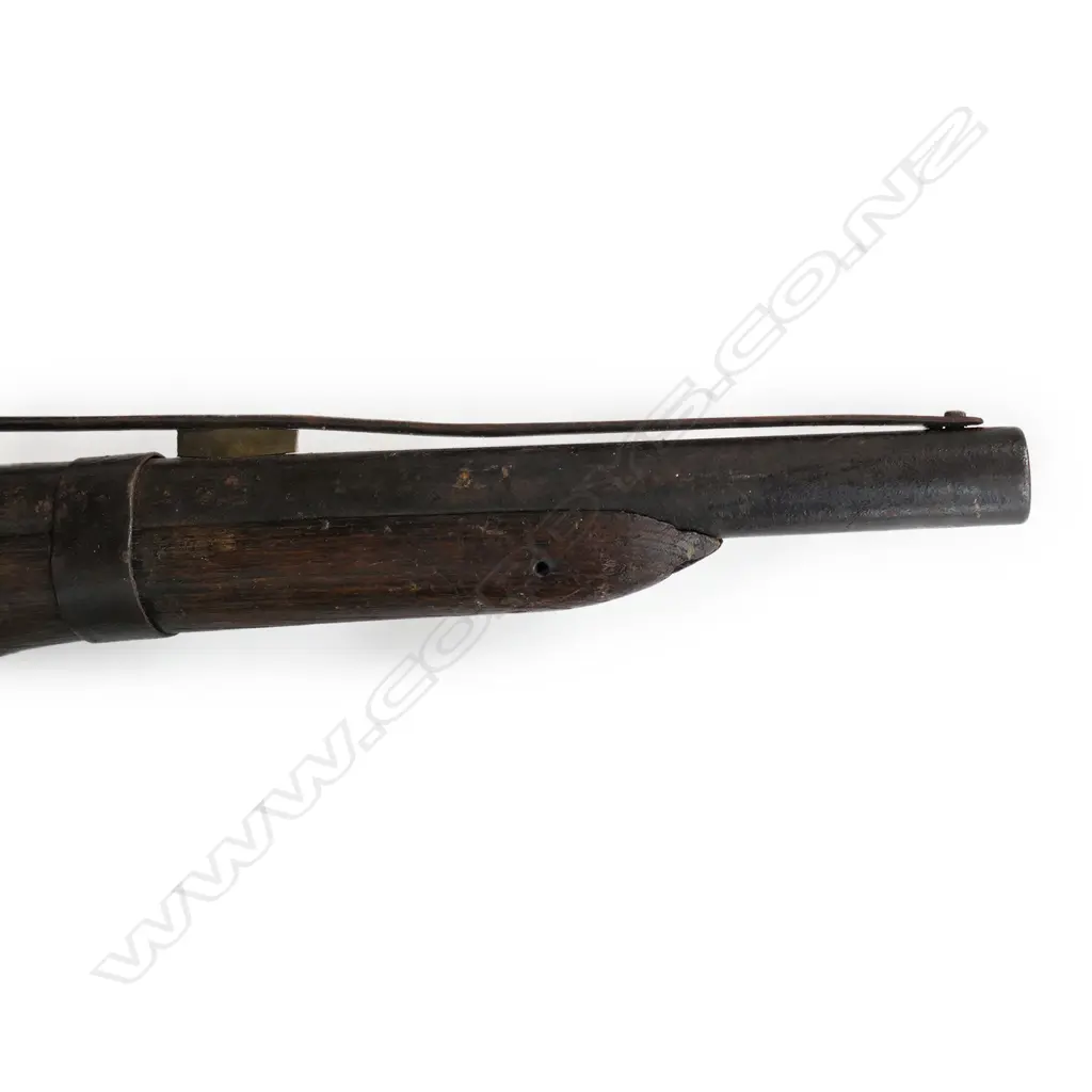 A rare 19thC 1851 William Greener whaling harpoon bow gun, Image 1++
