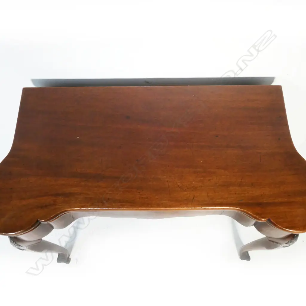 A George III Chippendale style fold-over top games table, Image 1++
