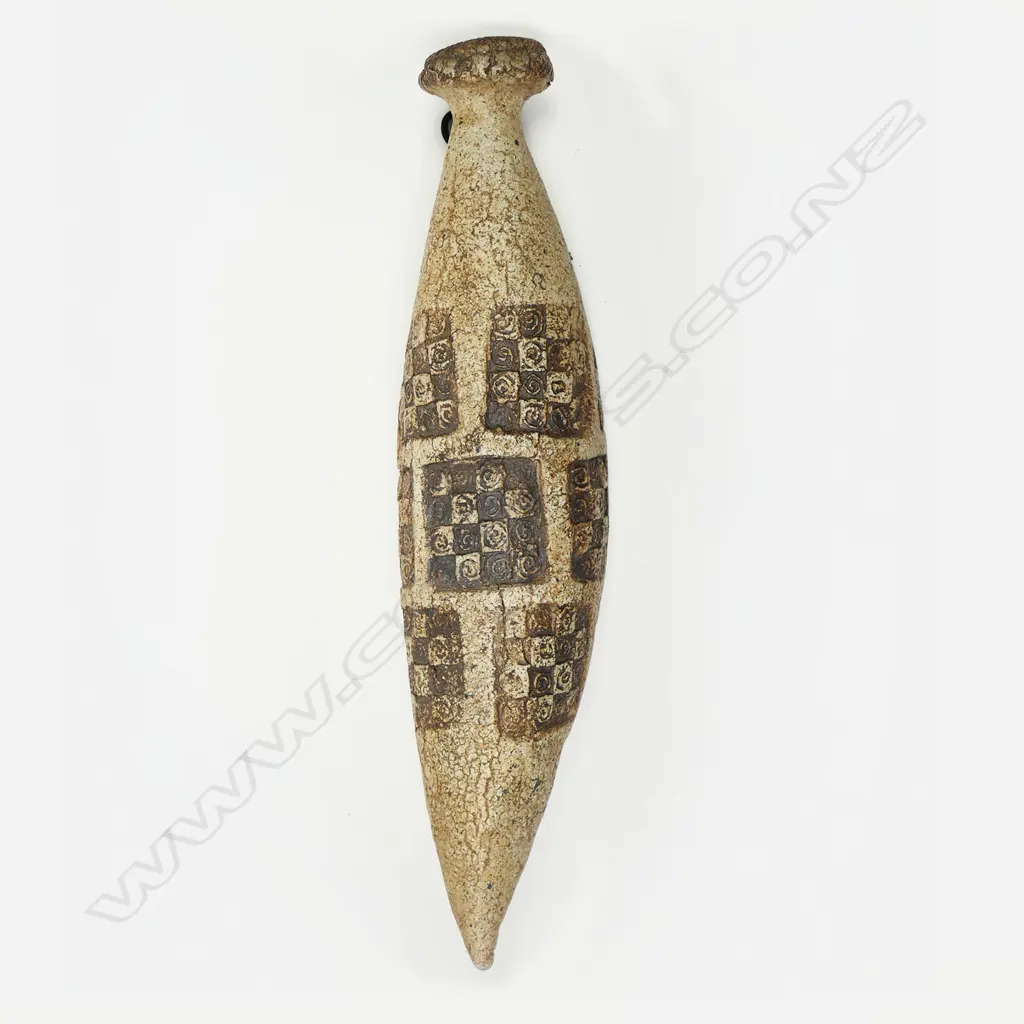 Len Castle large wall hanging pod form Image 1++