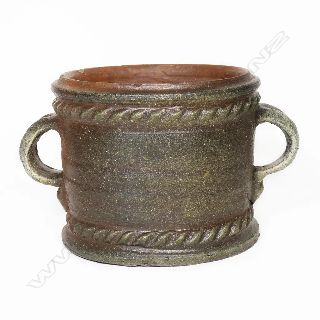 Attributed Barry Brickell (1935-2016) lobe handled planter, Image 1++