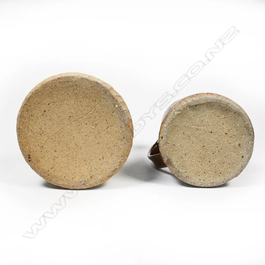 2 Pce Barry Brickell, jug H.130mm & mug  (check with Andrew); jug, H.130mm & mug, H.120mm Image 1++