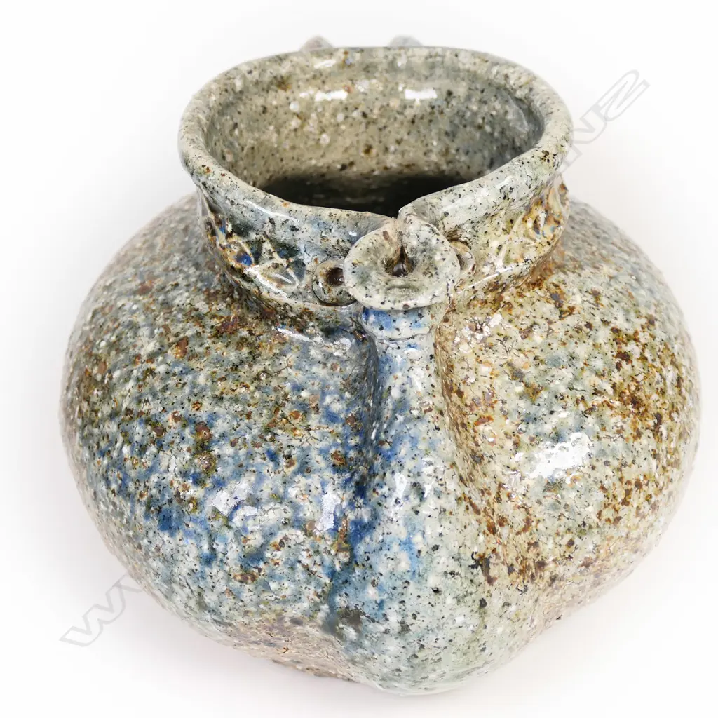Barry Brickell (1935-2016) small squat iconic Fatso jug Image 1++