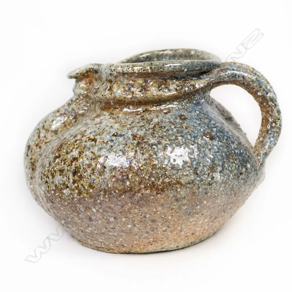 Barry Brickell (1935-2016) small squat iconic Fatso jug Image 1++