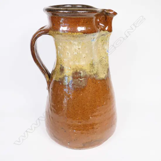 Barry Brickell (1935-2016) tall Thinso jug. H.260mm.