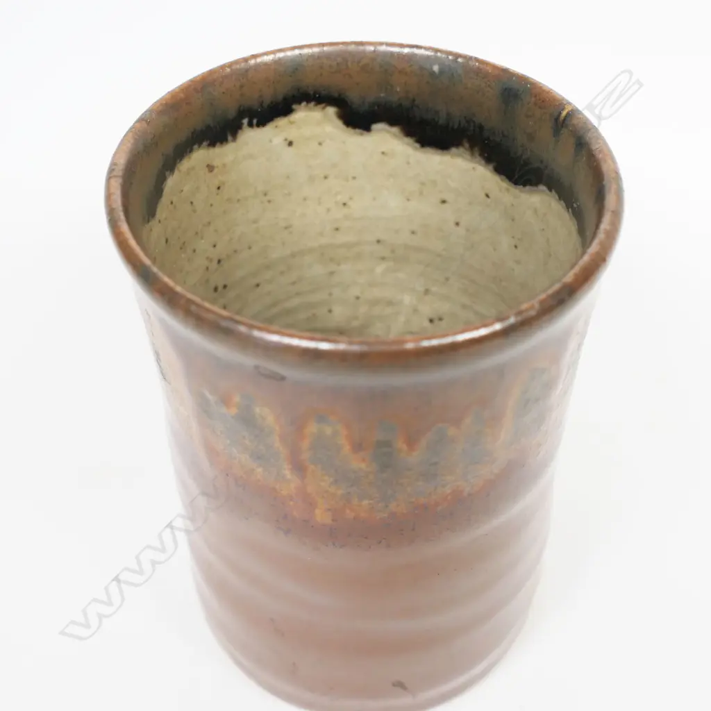 Barry Brickell  mug, Coromandel 1975, potter's mark below handle, H.110mm Image 1++
