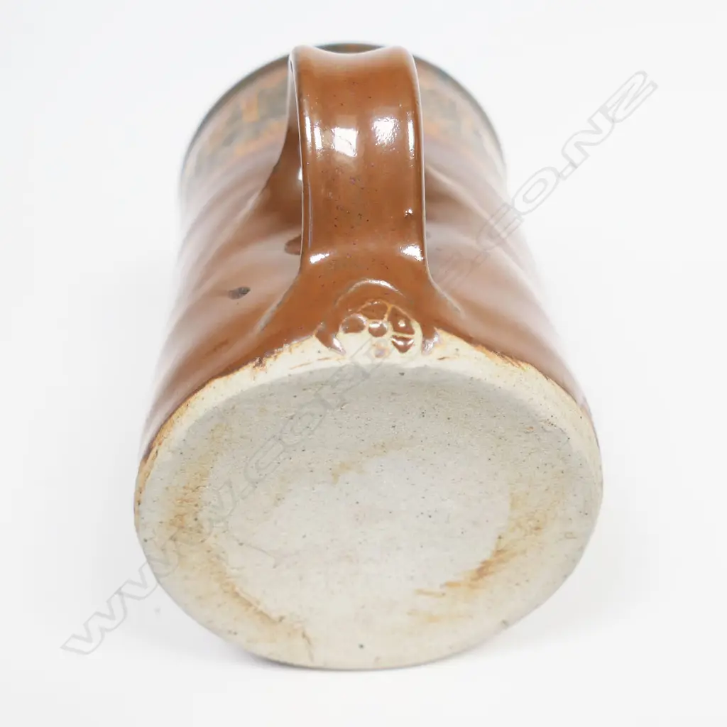 Barry Brickell  mug, Coromandel 1975, potter's mark below handle, H.110mm Image 1++
