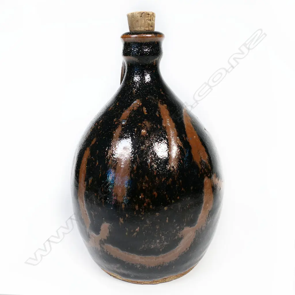 Barry Brickell attributed sml flagon Image 1++