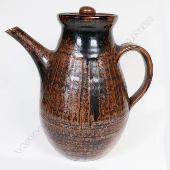 Nicholas Brandon large coffee pot. H.250mm