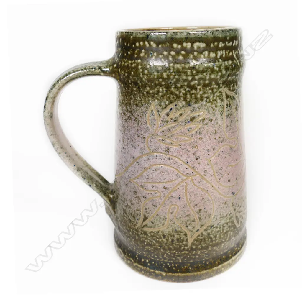 Mirek Smisek large salt glazed tankard Image 1++