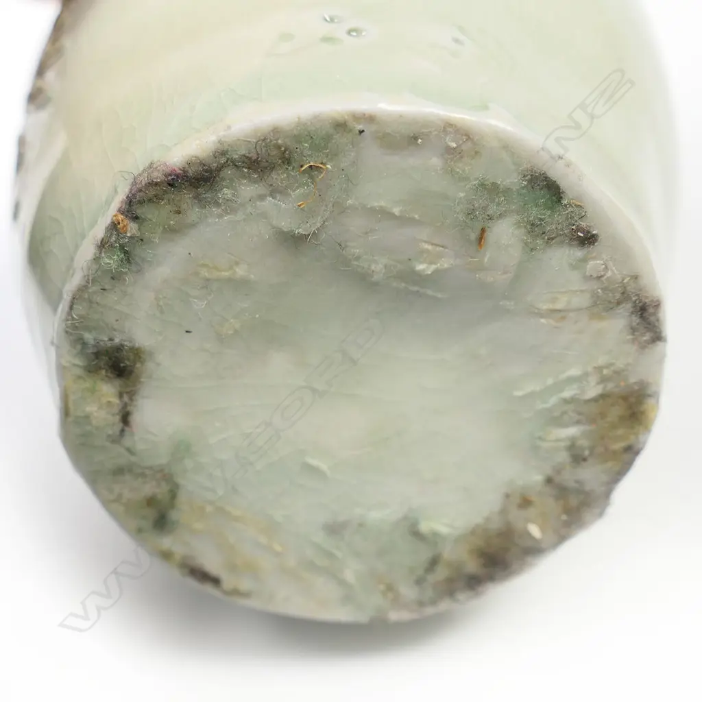 Chester Nealie urn shaped celadon glazed vase vase with handles Image 1++
