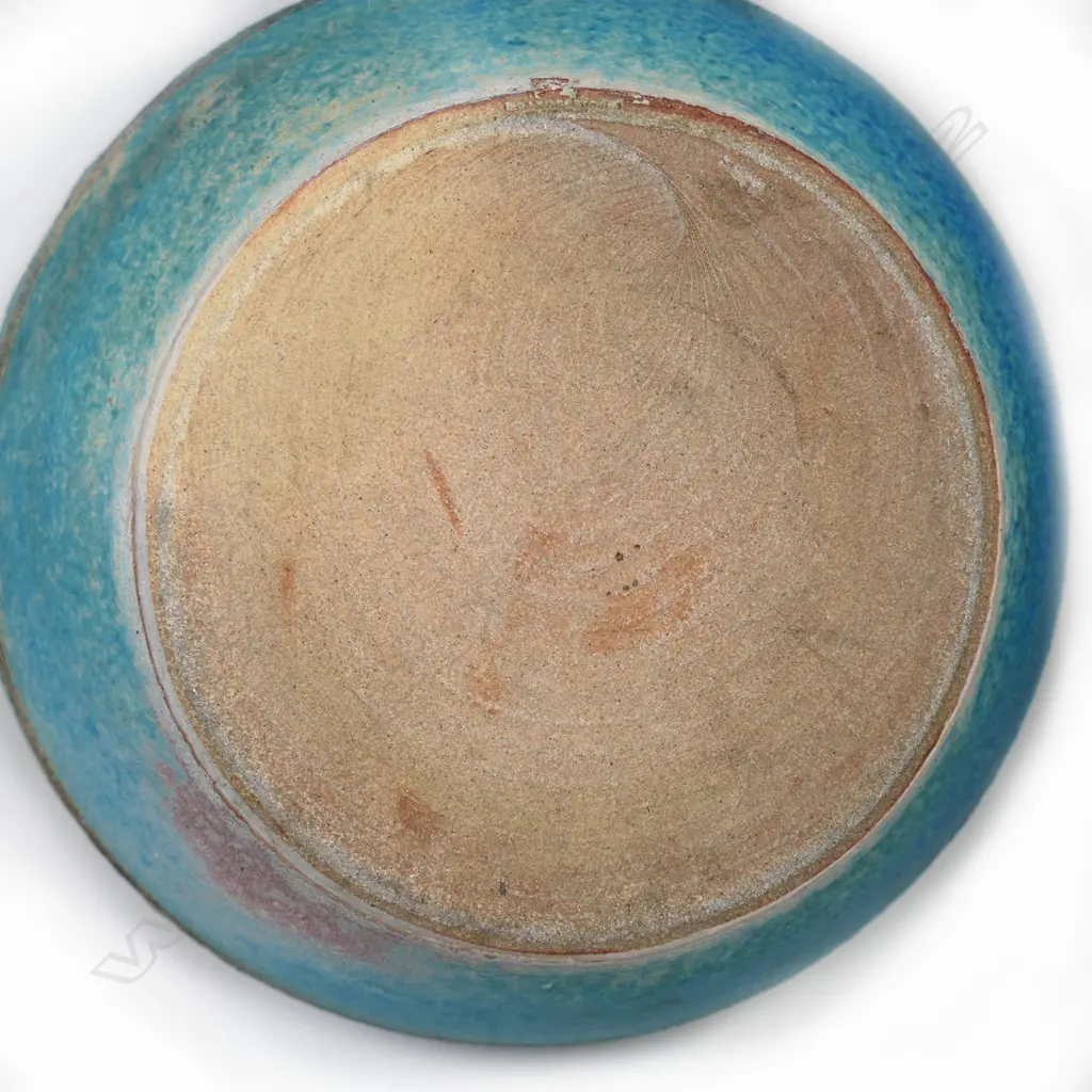 Graeme Storm stoneware spherical vase, H.260mm, mark to base Image 1++