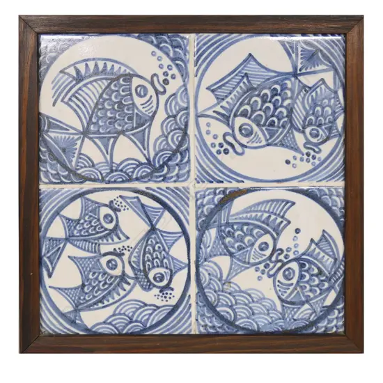 Anneke Borren framed tiles