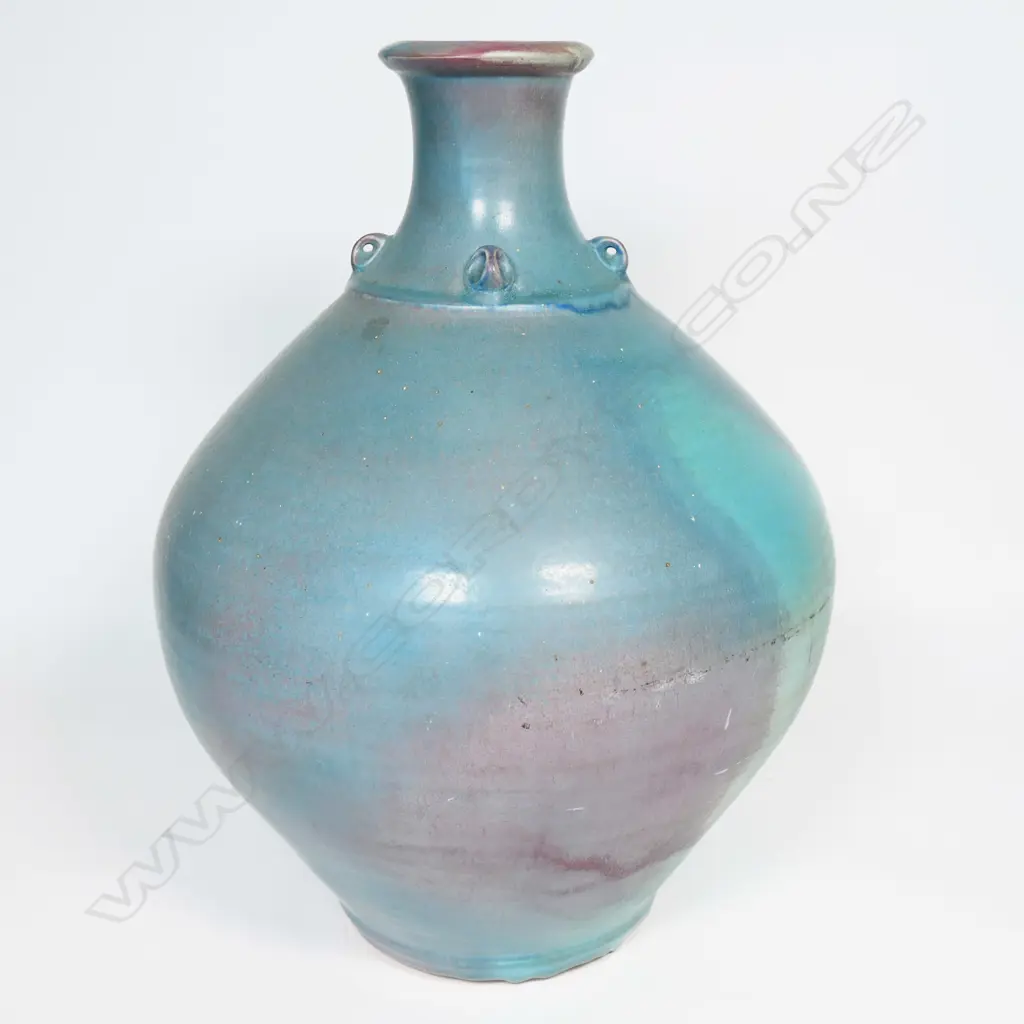 Greg Barron lrg studio pottery vessel Image 1++