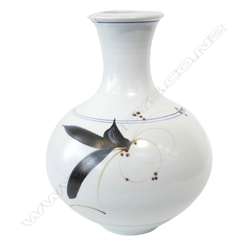 Peter Collis large studio pottery floor pot. H.375mm. Image 1++