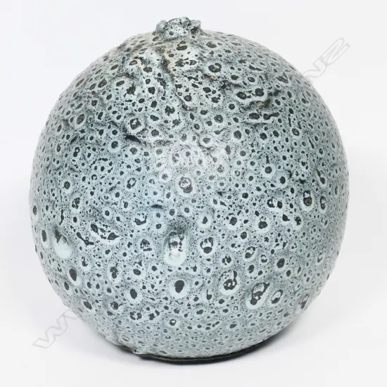 Graham Ambrose bubble glaze orb vase