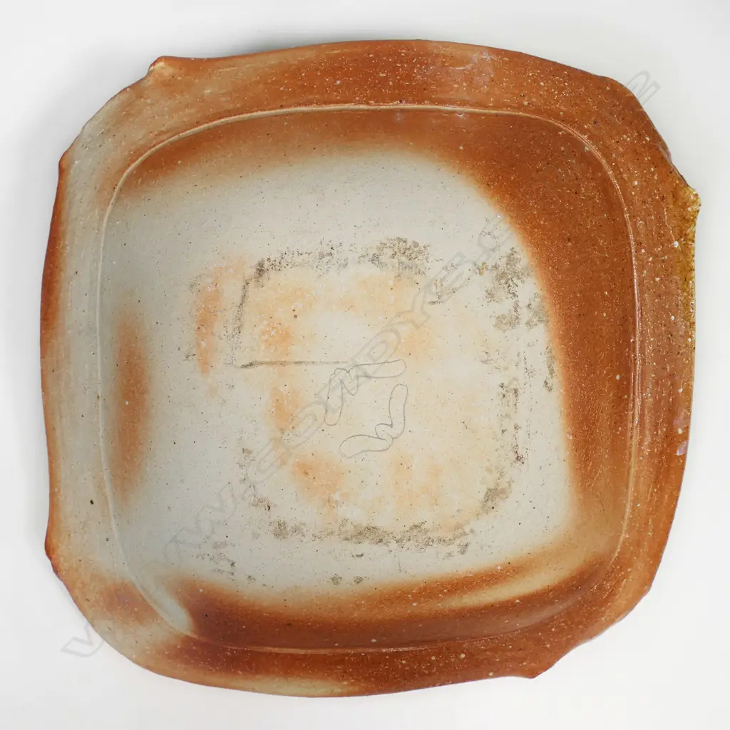 Merilyn Wiseman glazed square dish Image 1++