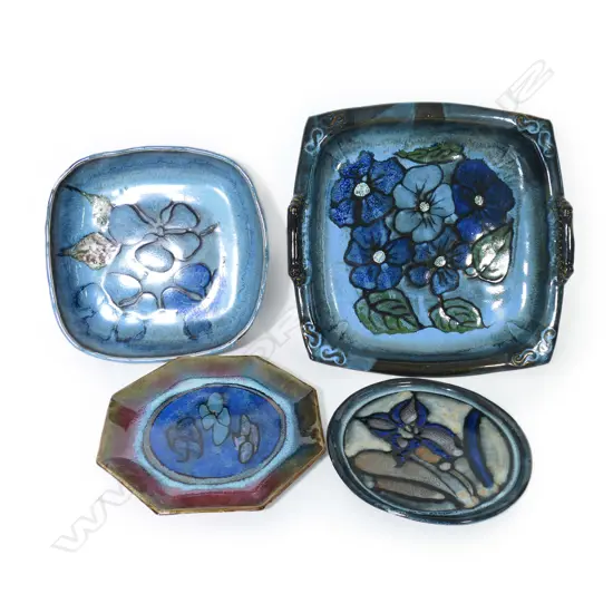 4 pc Ennis Oliver pottery