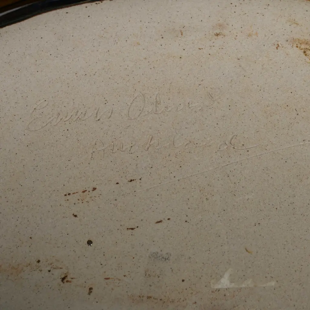 Ennis Oliver 2 oval platters Image 1++