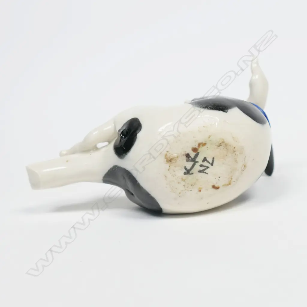 Karen Kennedy delightful glazed dog whistle. H.100mm Image 1++