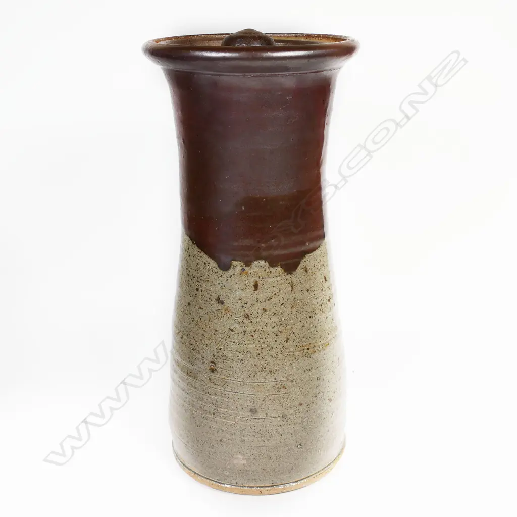 Tall Paul Tobin lidded jar Image 1++