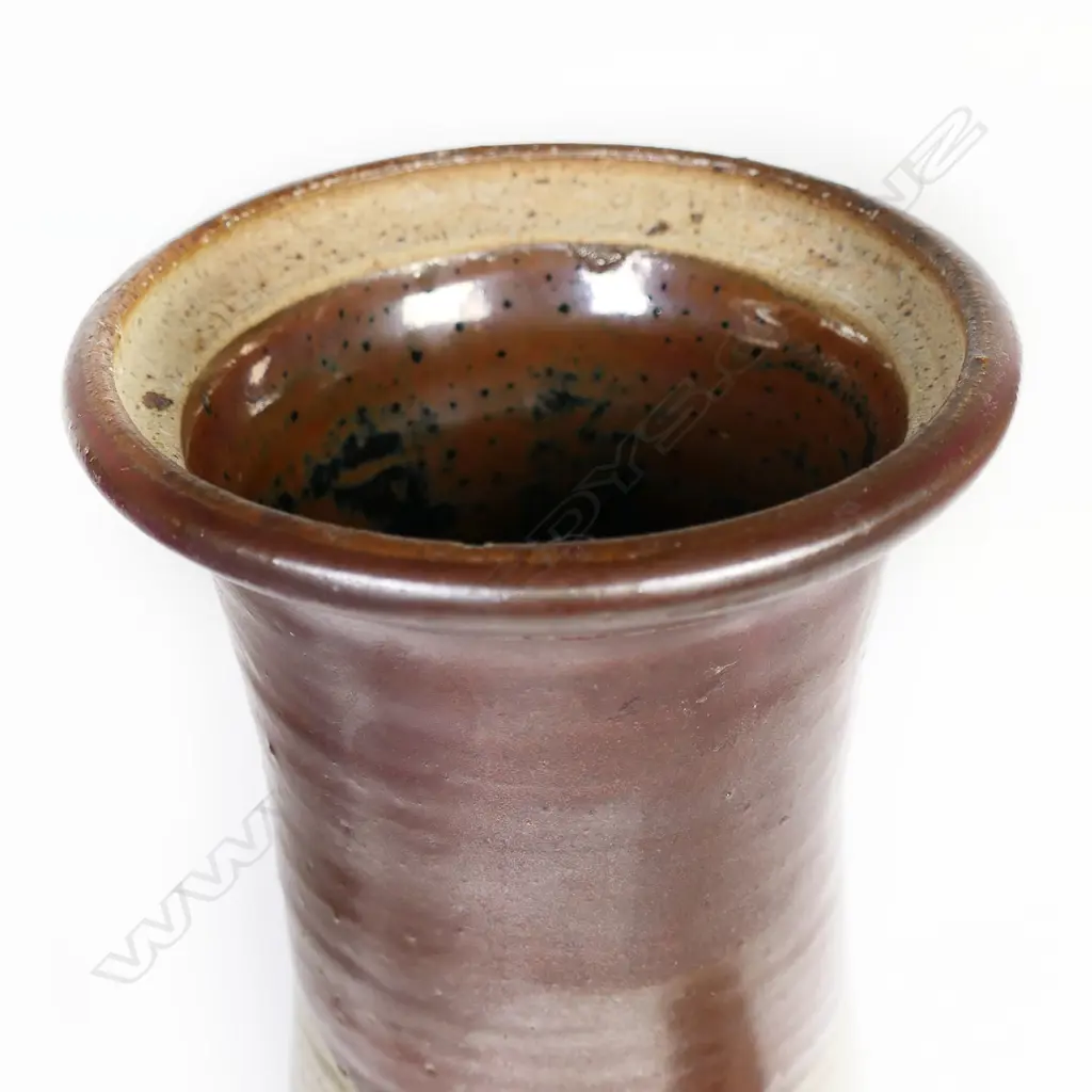 Tall Paul Tobin lidded jar Image 1++