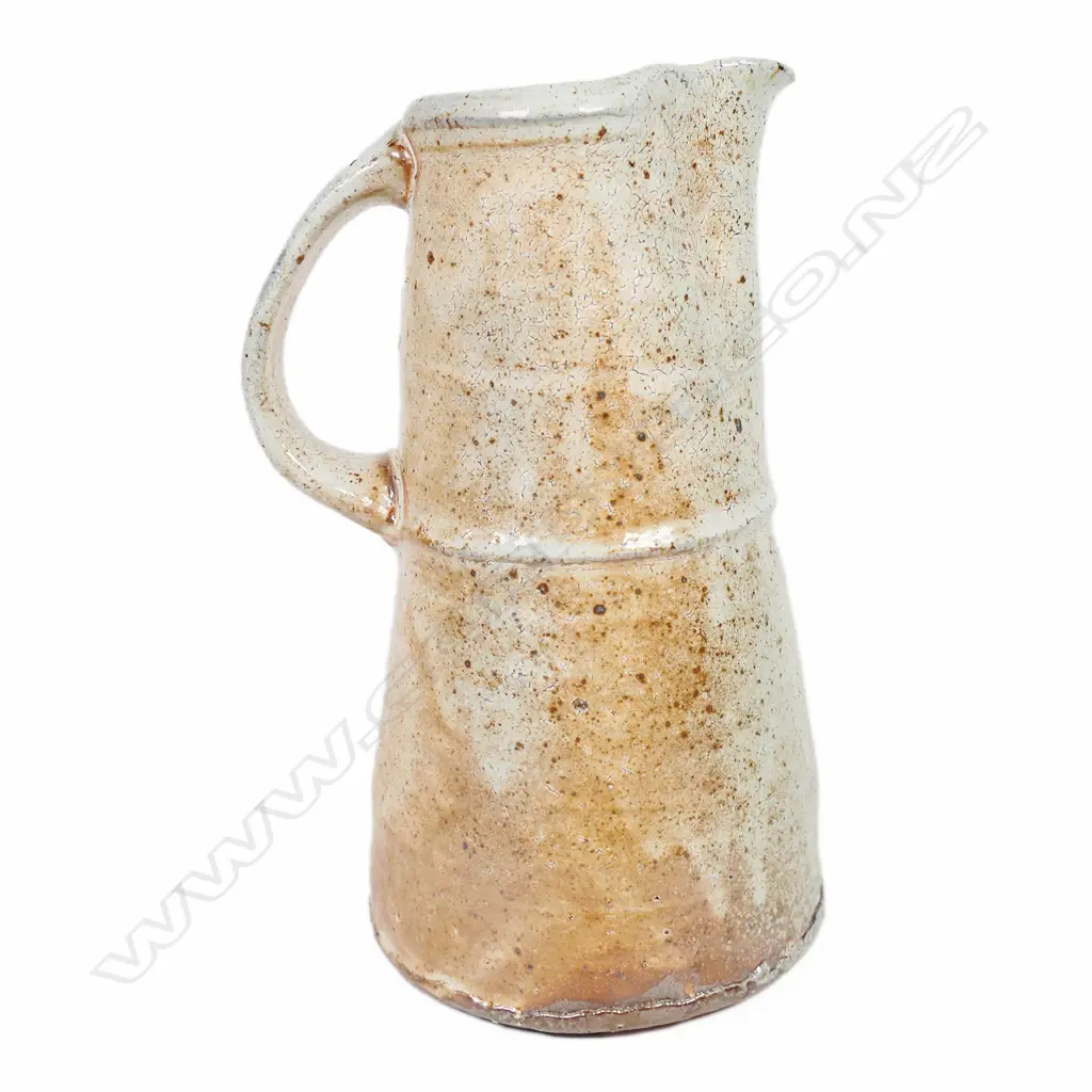 Duncan Shearer tall stoneware jug Image 1++