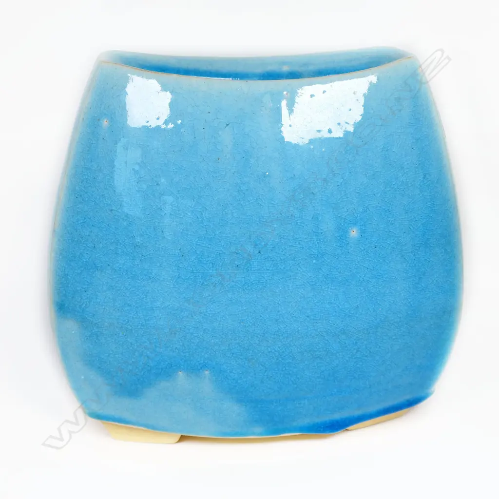 Toby Stafford slab built footed vase. H.200mm Image 1++