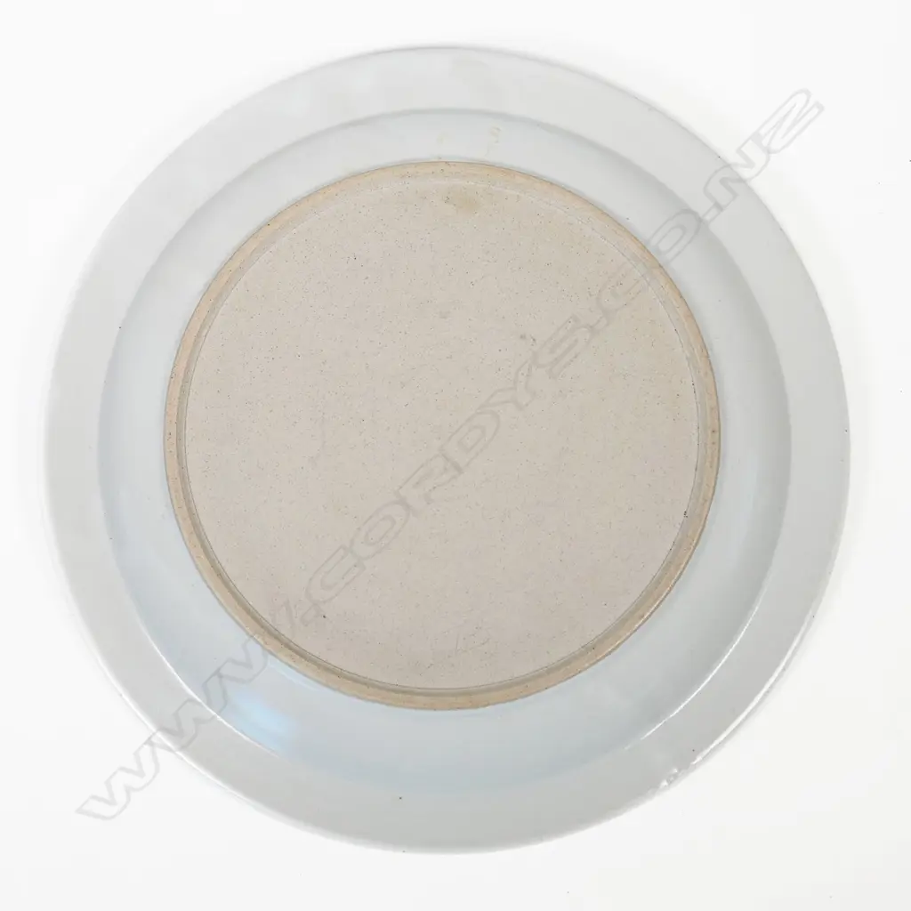 Peter Shearer platter pink blush florals. Dia.365mm. Image 1++