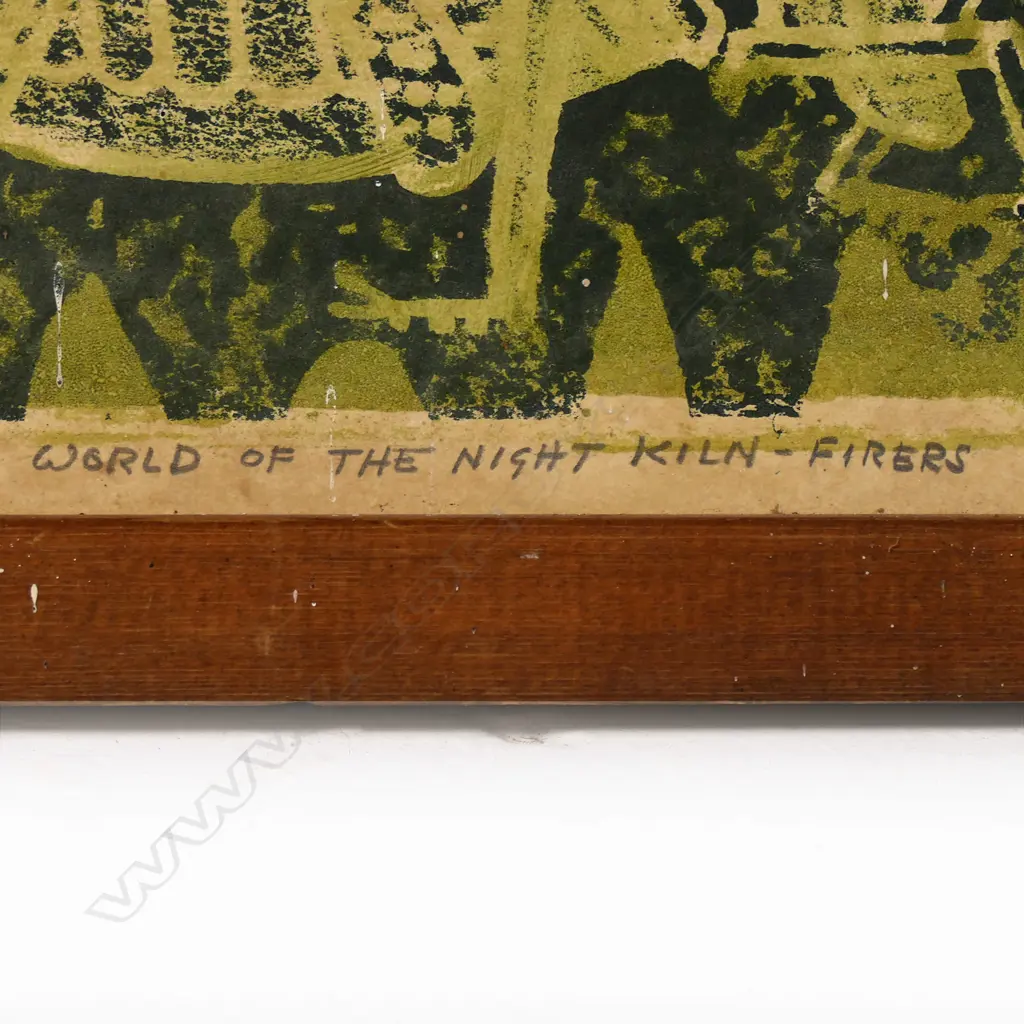 Juliet Peter (1915-2009), ‘The World of The Night Firers', Image 1++