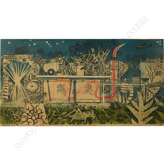 Juliet Peter (1915-2009), ‘The World of The Night Firers',