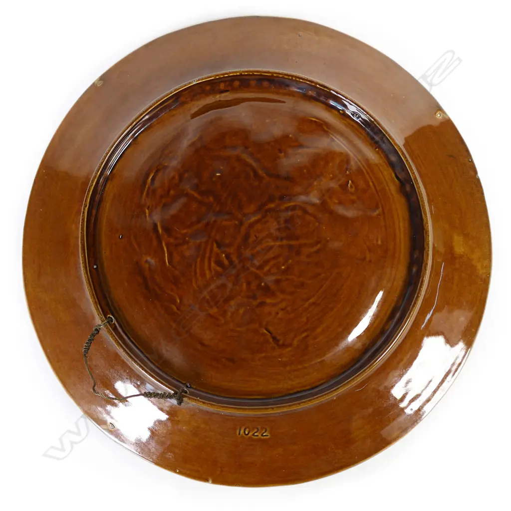 A Crown Lynn Wharetana Maori Art Pottery "Hei Tiki' wall 'plaque', Image 1++