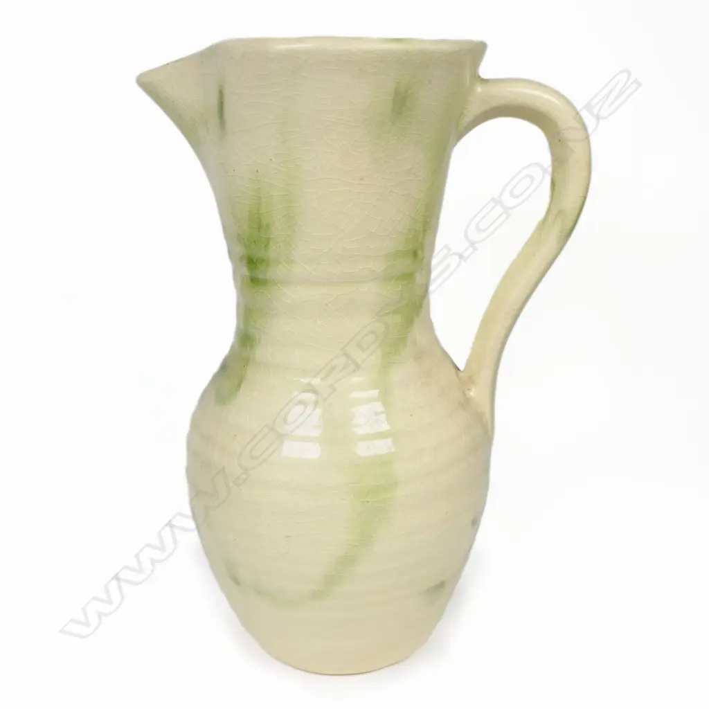 An early Crown Lynn AMBRICO tall jug Image 1++
