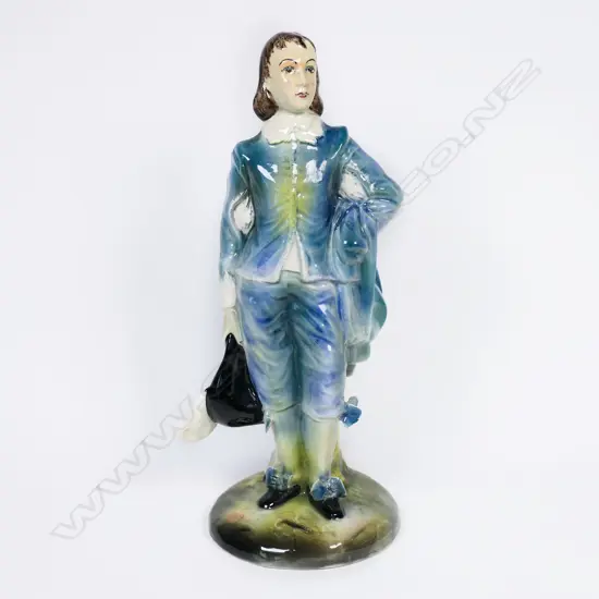 A Titian Studio pottery figure of Gainsborough's Blue Boy